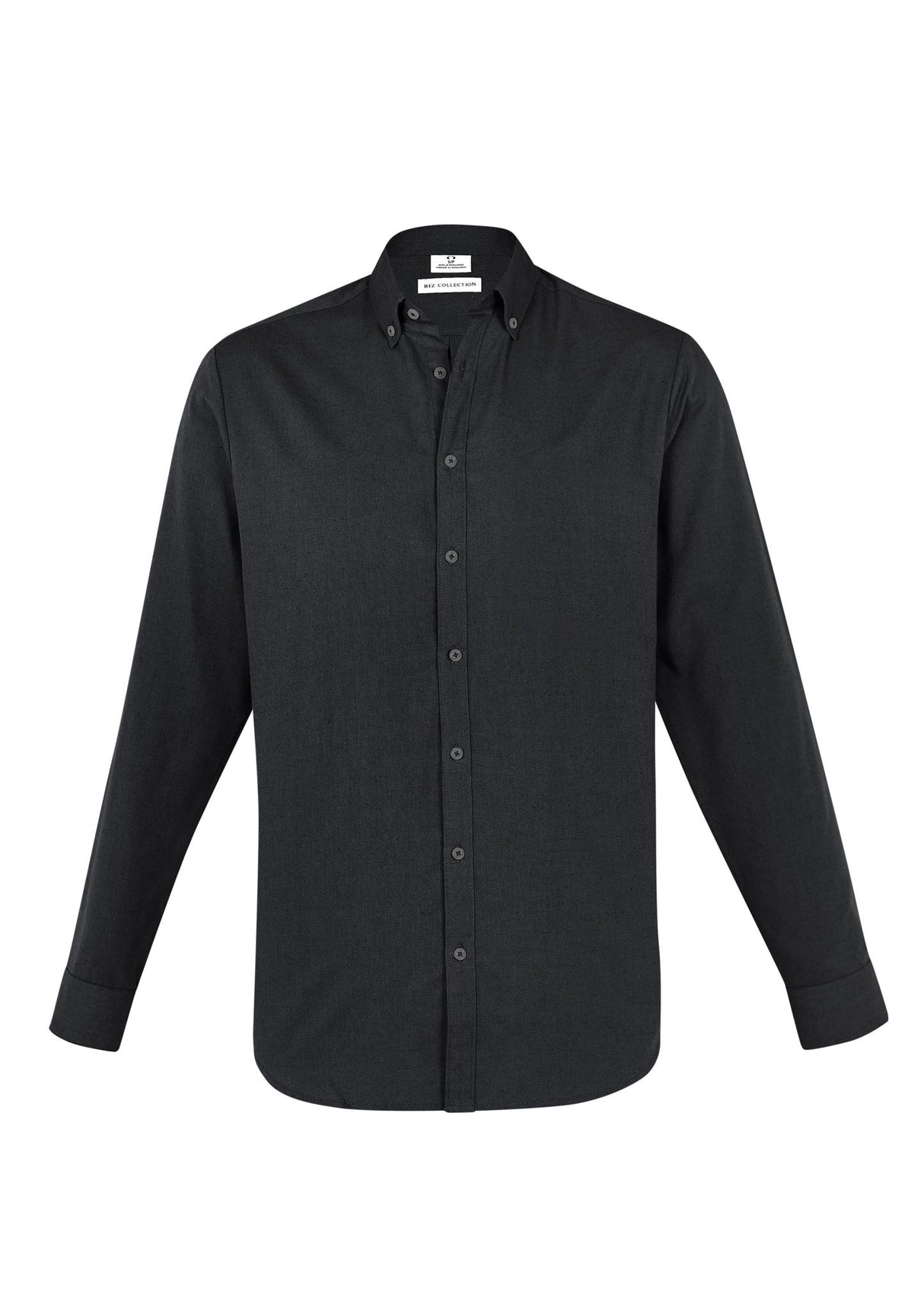 Memphis Mens Long Sleeve Shirt - Black