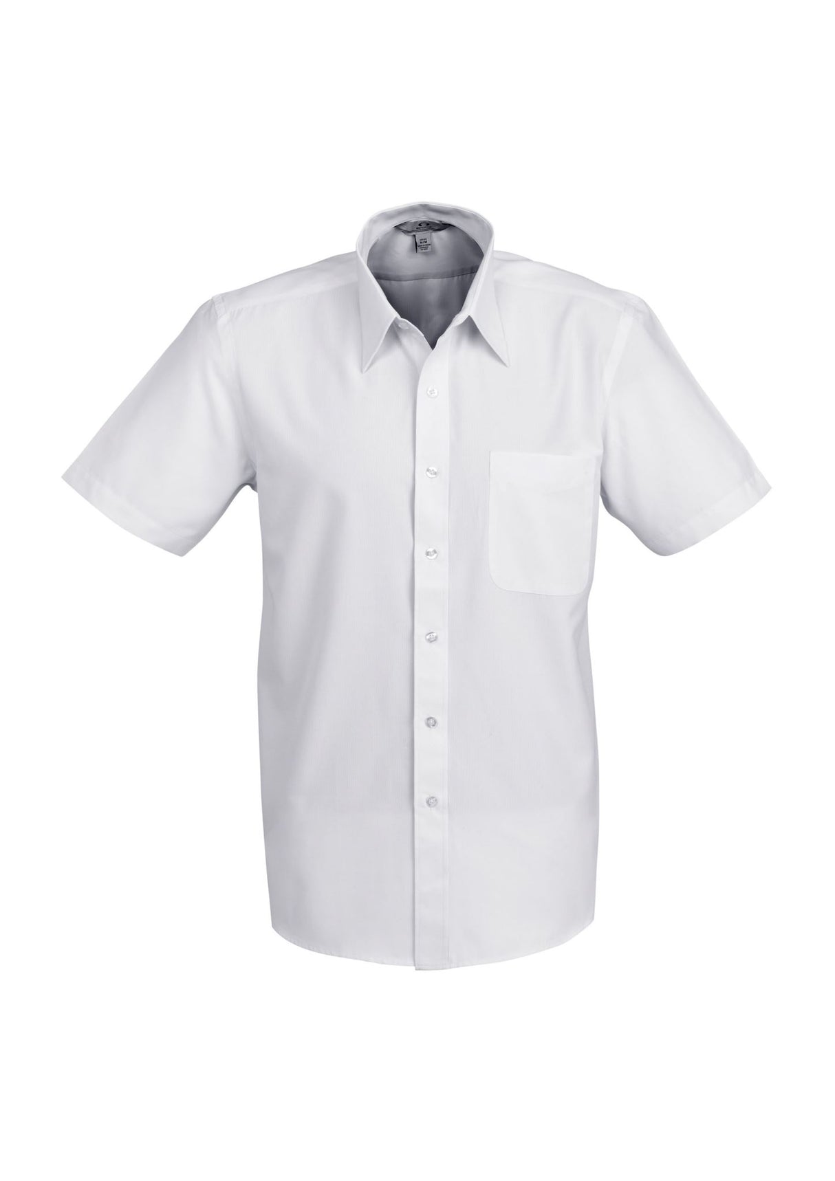 Ambassador Mens Short Sleeve Shirt - Silver Grey