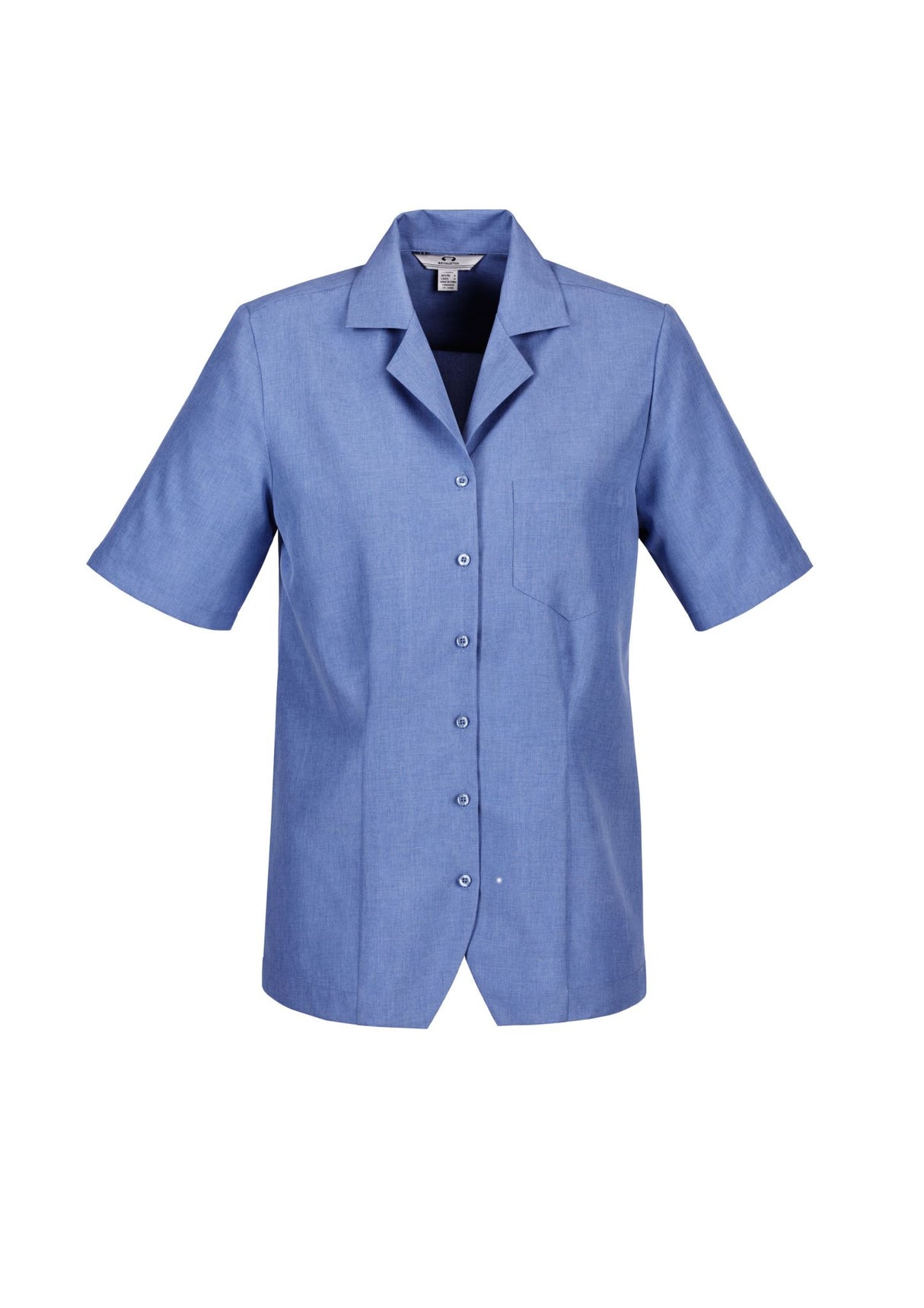 Oasis Womens Overblouse - Mid Blue