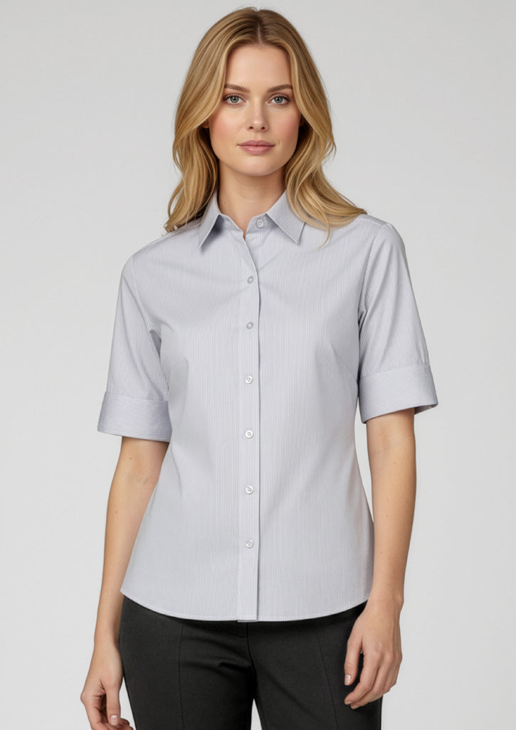 Ambassador Womens Short Sleeve - Silver Grey