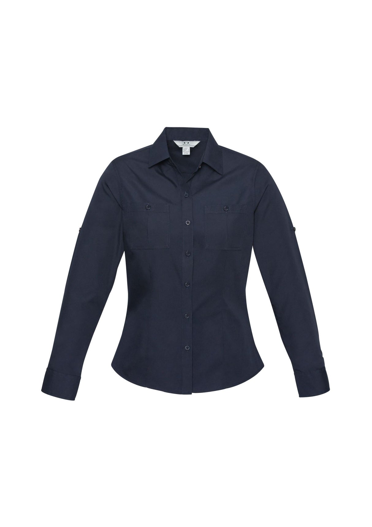 Bondi Womens Long Sleeve Shirt - Navy
