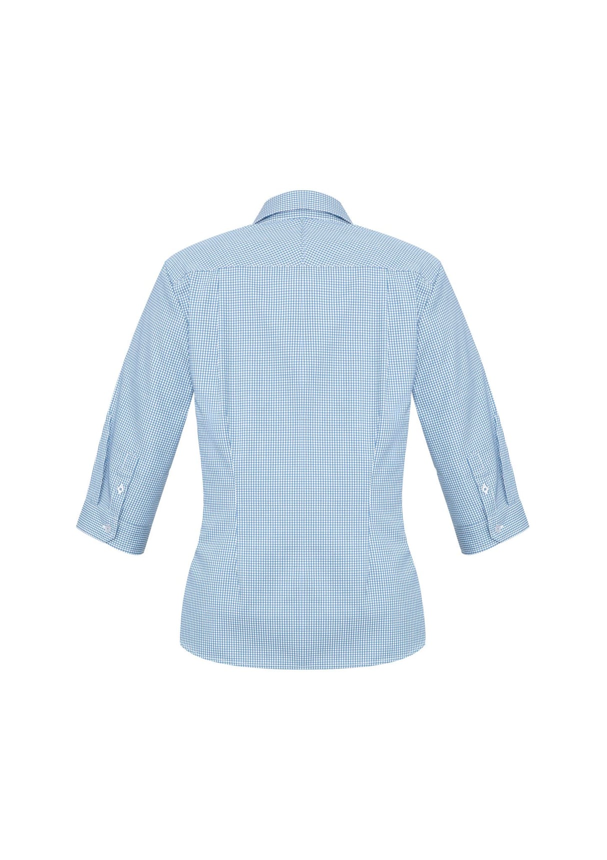 Ellison Womens 3/4 Sleeve Shirt - Blue