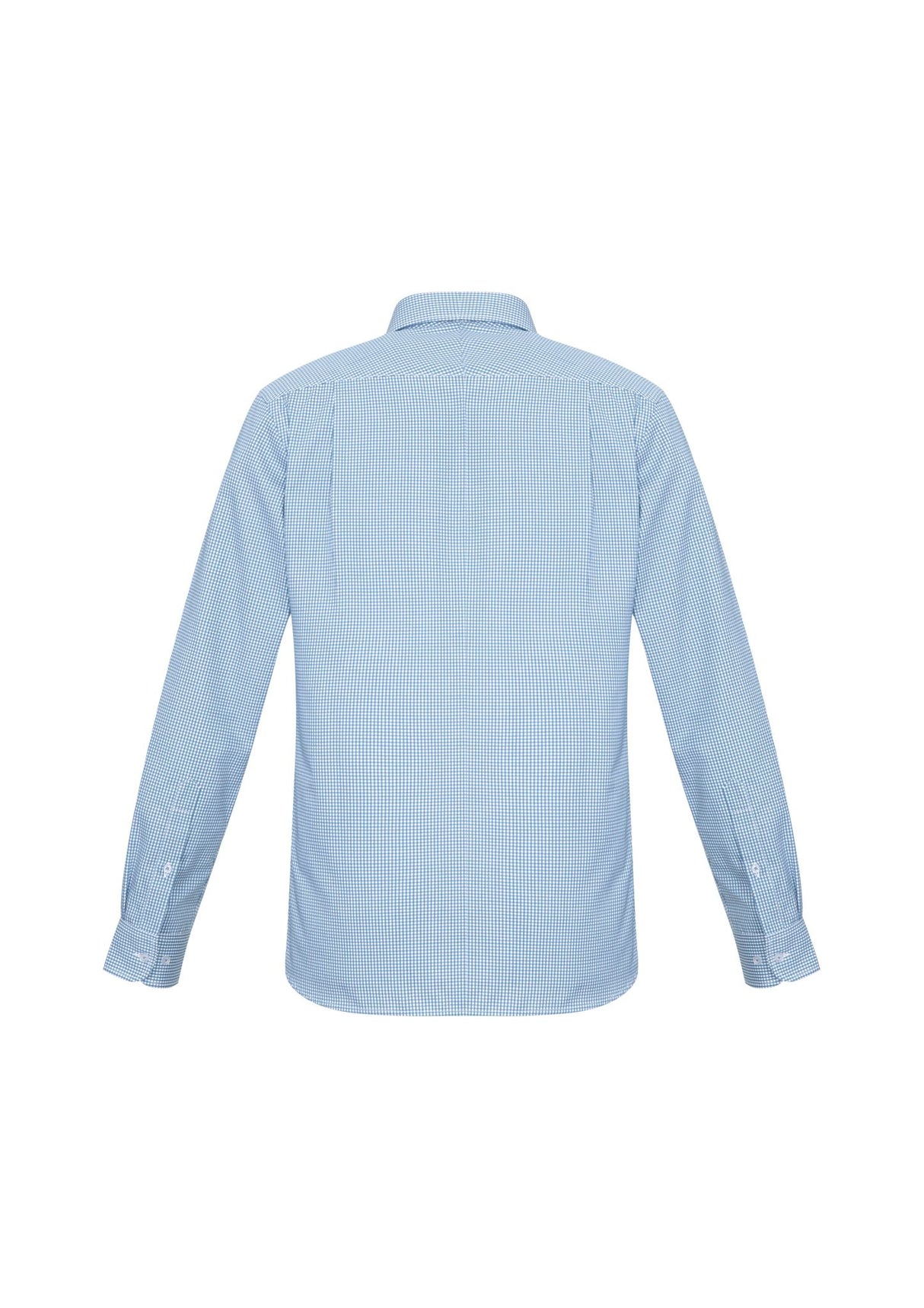 Ellison Mens Long Sleeve Shirt - Blue