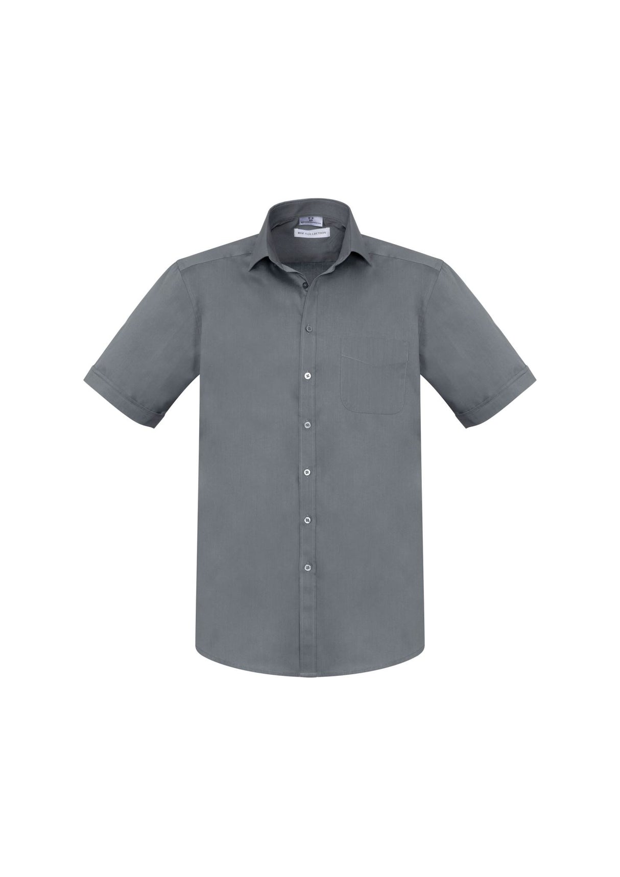 Monaco Mens Short Sleeve Shirt - Platinum