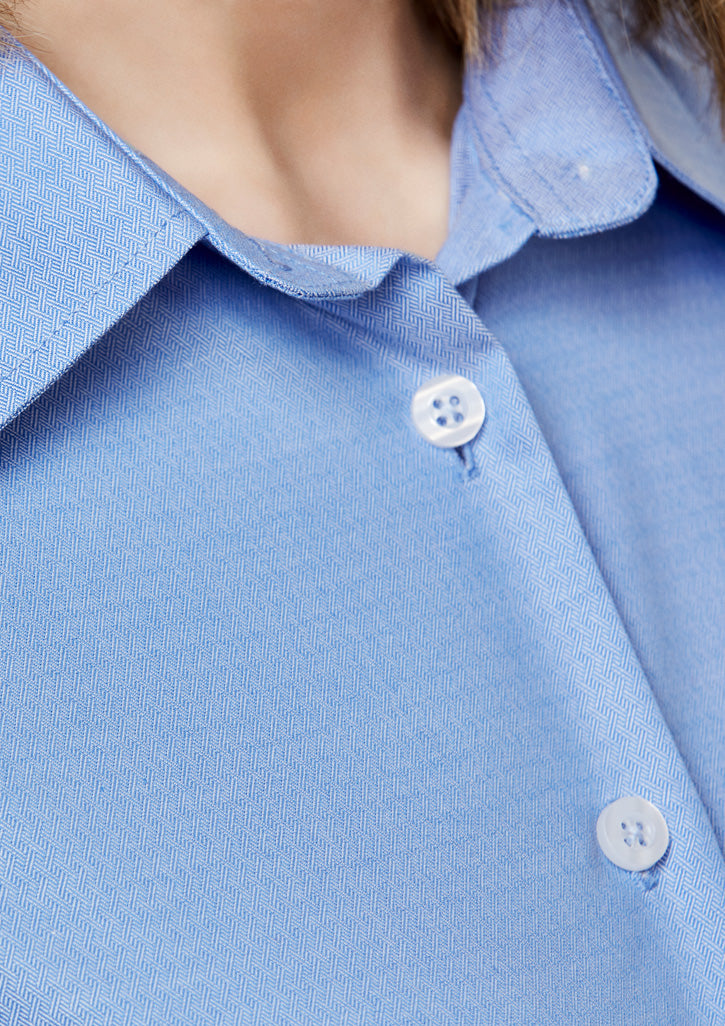 Regent Womens 3/4 Sleeve Shirt - Blue