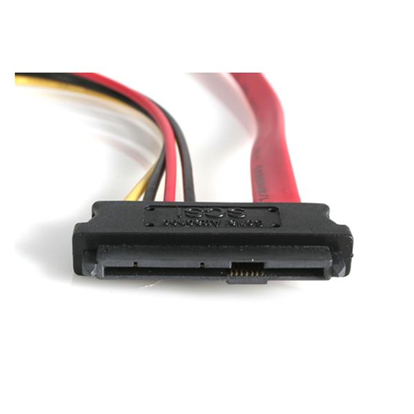 45cm (18in) SAS 29 Pin to SATA Cable with LP4 Power