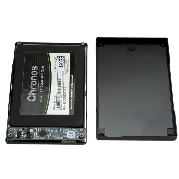 2.5in USB 3.0 SSD SATA Hard Drive Enclosure
