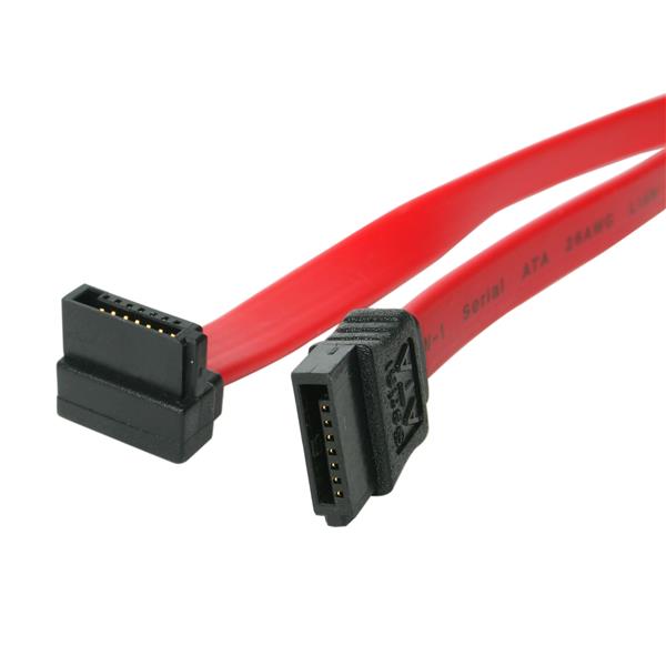 30,5 (12 in.) SATA to Right Angle SATA Serial ATA Cable