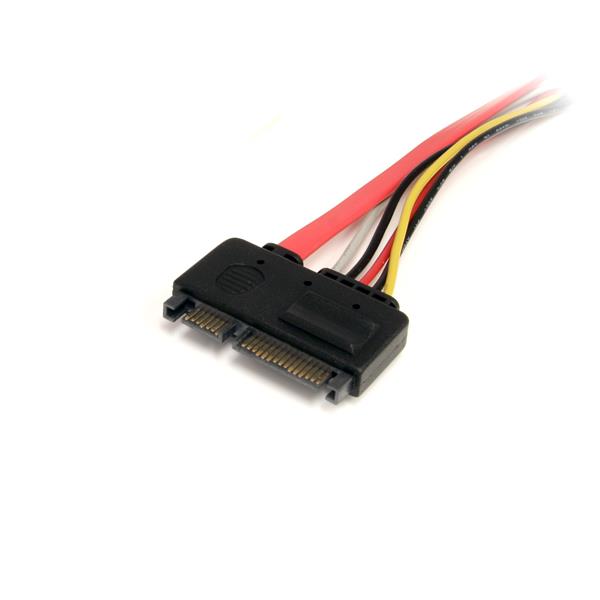 30cm (12in) 22 Pin SATA Power and Data Extension Cable