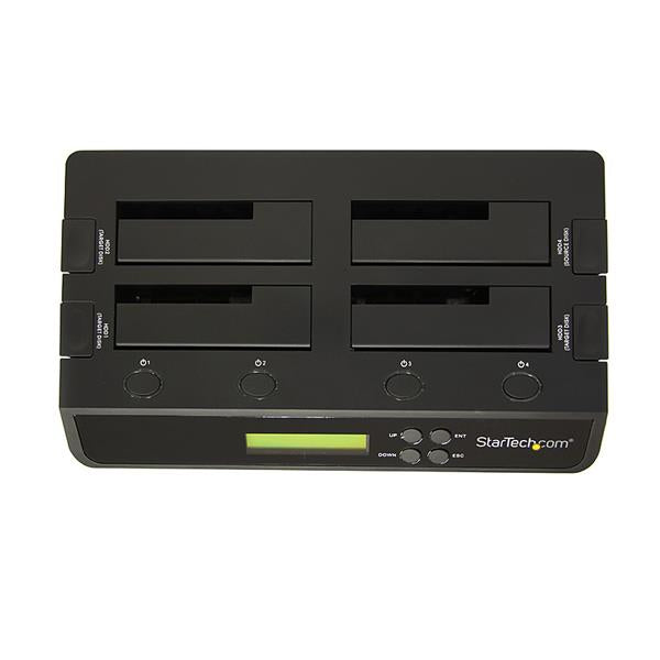 4 Bay USB 3.0 eSATA to SATA Standalone 1:3 HDD Hard Drive Duplicator Dock