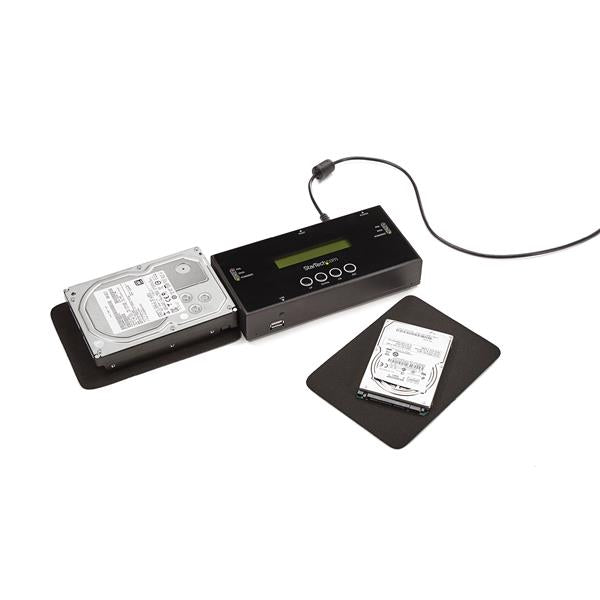 1:1 Standalone Hard Drive Duplicator & Eraser for 2.5" /3.5" SATA & SAS Drives