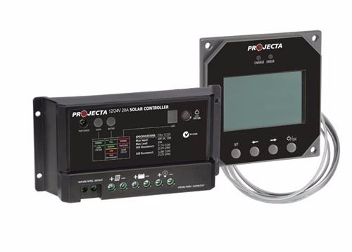 Solar Controller 12/24V 20A With Remote -PROJECTA