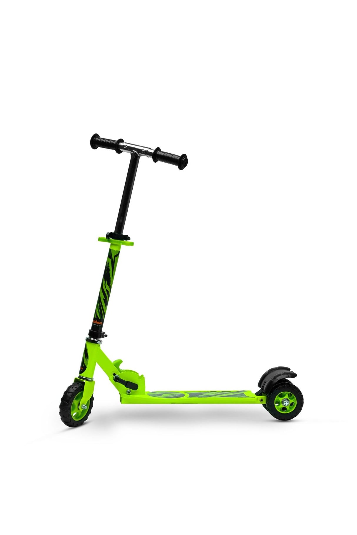 Kids Foldable Scooter With Adjustable Height TSC-130 Green