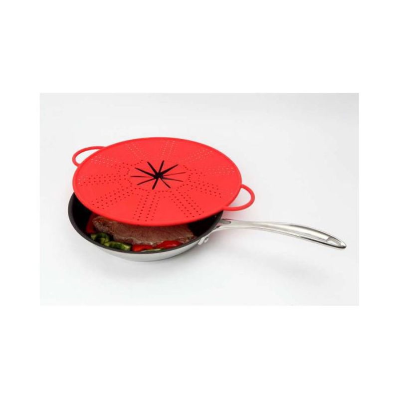 Dexam Splatter & Splash Shield - 33cm Red