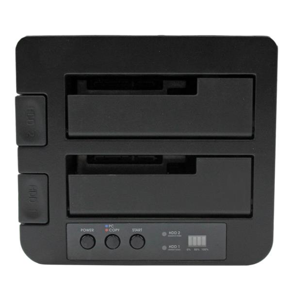 USB 3.0 / eSATA 2.5 / 3.5” SATA HDD/SSD Duplicator Dock – Standalone HDD Cloner