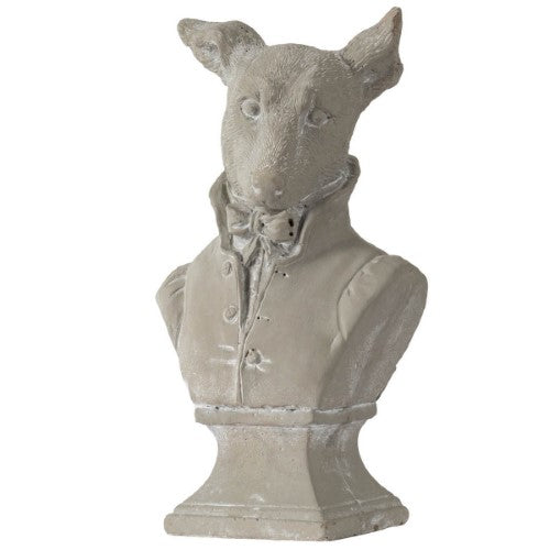 Ornament - Dog Head (14.5 X 12 X 26.5cm)
