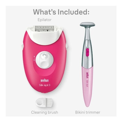 Epilator - Braun Silk-Epil 3 SE-3202 (Corded)