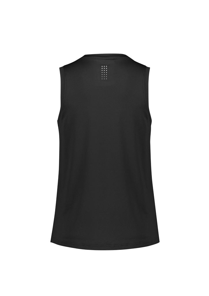 Balance Womens Singlet - Black/White