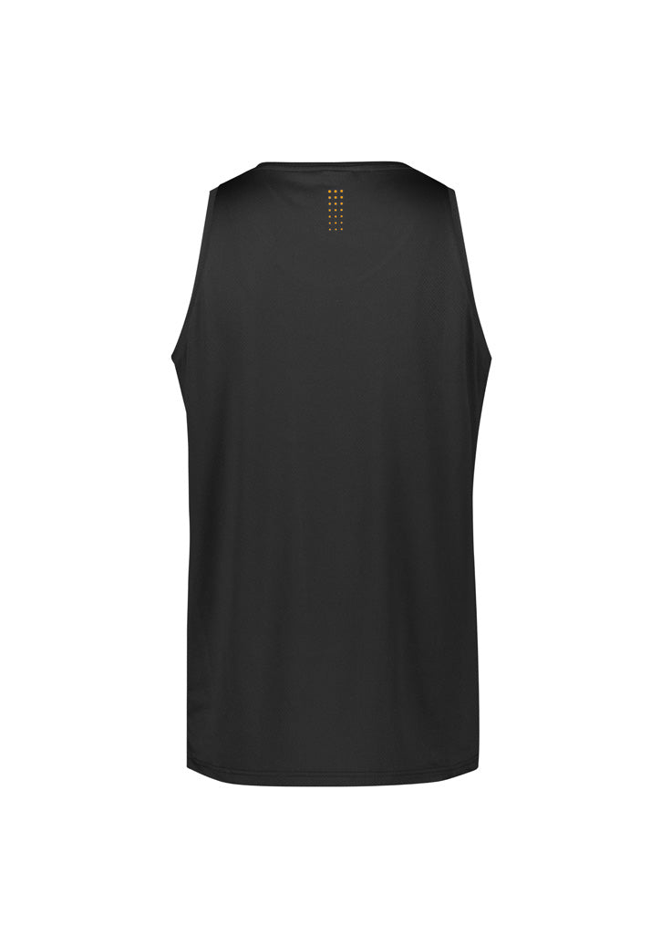 Balance Mens Singlet - Black/Gold