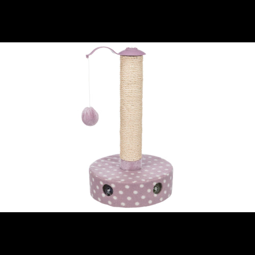 Junior scratching post, fleece, 26x47cm, light lilac