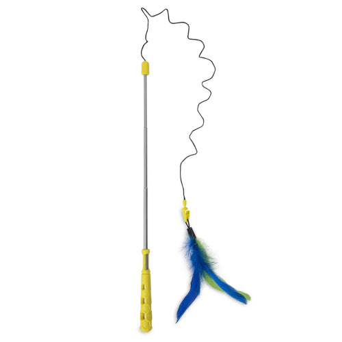 JW Telescopic Fluttery Feather Wand