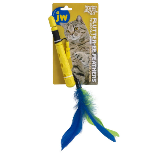 JW Telescopic Fluttery Feather Wand