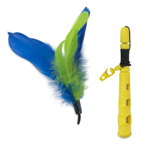 JW Telescopic Fluttery Feather Wand