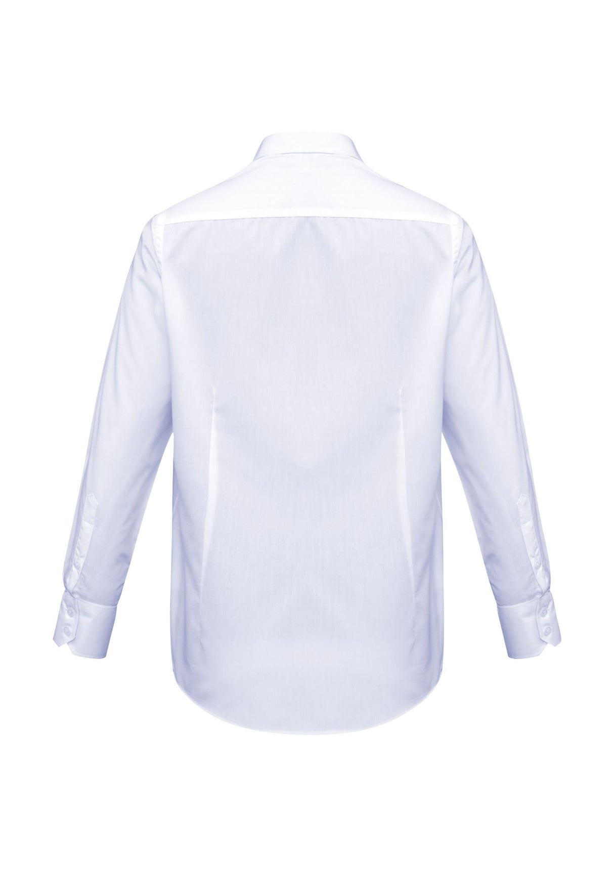 Metro Mens Long Sleeve Shirt - White