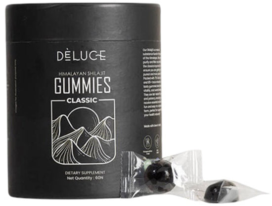 Deluce Shilajit Resin Gummies - Pack of 60