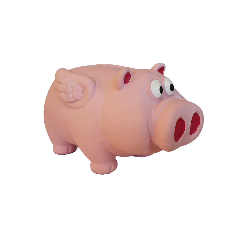 Dog Toy (Squeaky Latex & Vinyl) - Squeaky Hedgehog Ball 10cm