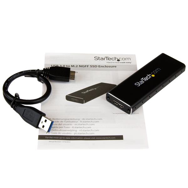 M.2 SATA External SSD Enclosure - USB 3.0 with UASP