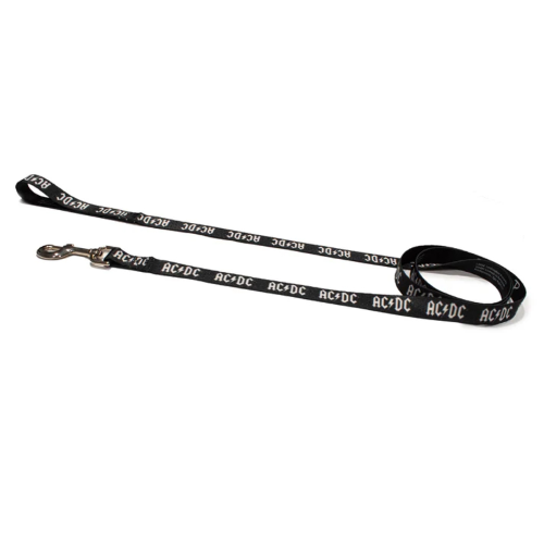 Dog Lead - ACDC Black & White Logo (183cm)