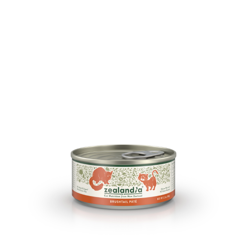 Cat Food - Zealandia Cat Brushtail Pate 90g (x24)