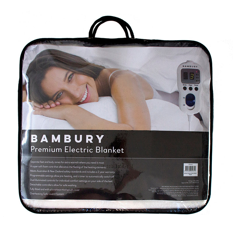 Double Bambury Premium Electric Blanket- Bambury