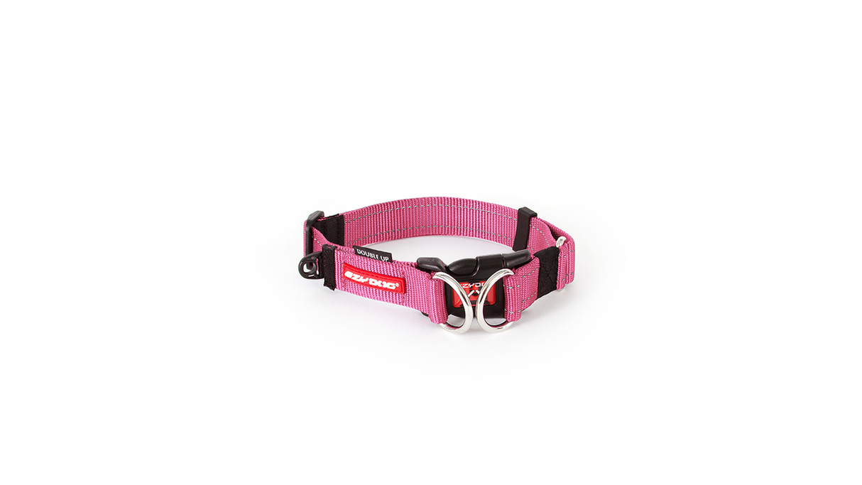 Dog Collar - ED Collar Double Up Small (Pink)