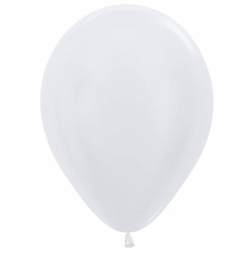 Balloons - Pearl Satin White - Pack of 25