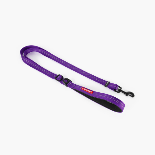 Adjustable Dog Leash - ED Essential 25mm (Purple)