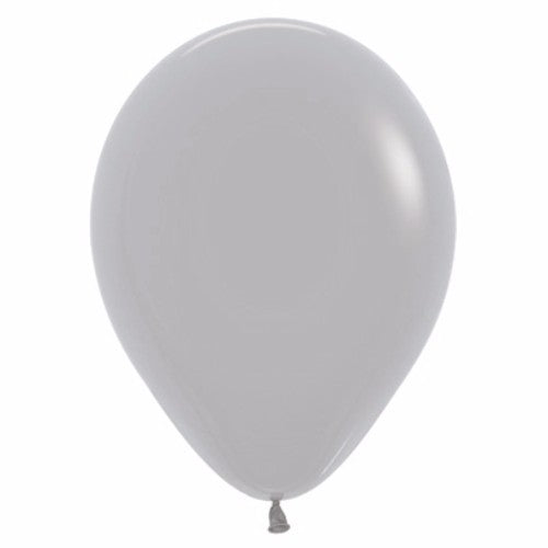 12cm Fashion Grey Latex Balloons  - Pack of 50