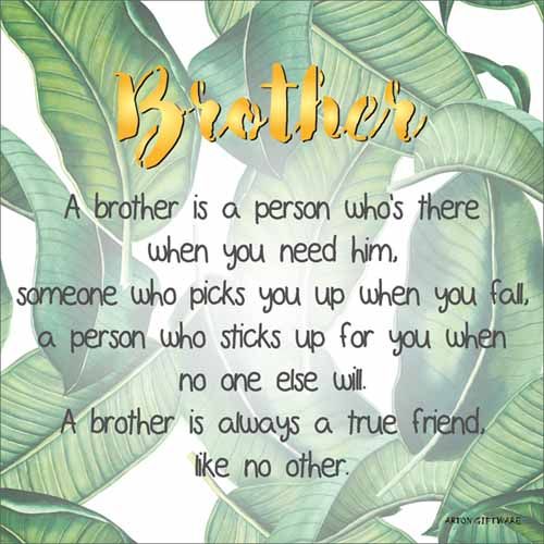 LED Block - Brother Enlightened Wishes
