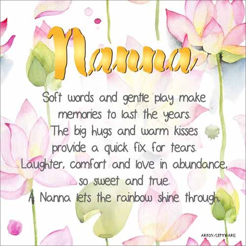 LED Block - Nanna Enlightened Wishes