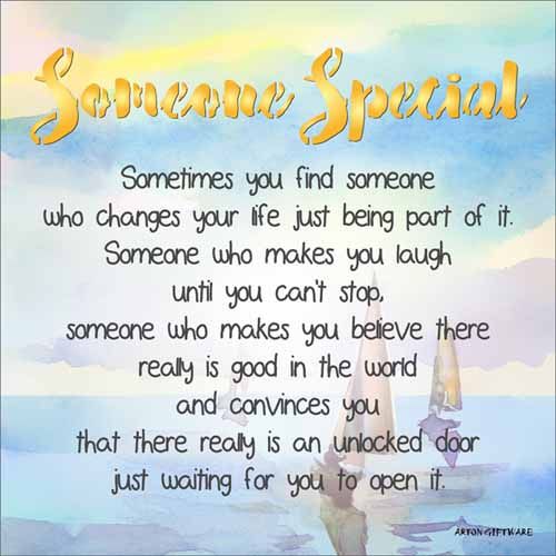 LED Block - Someone Special Enlightened Wishes