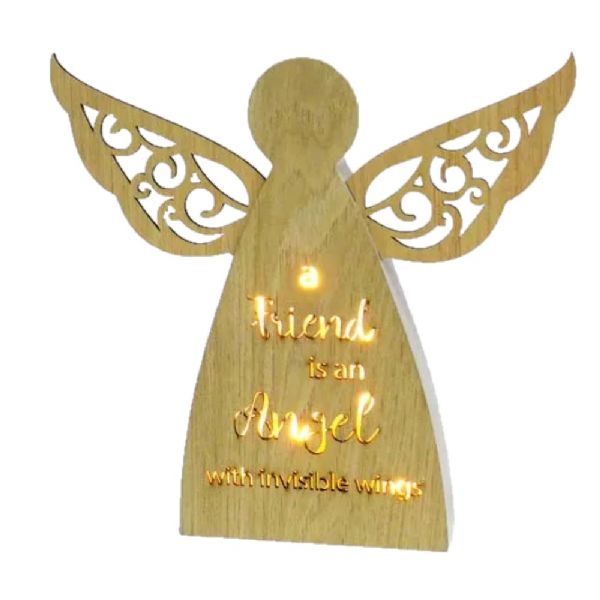 Starlight Friend Angel LED Plaque
