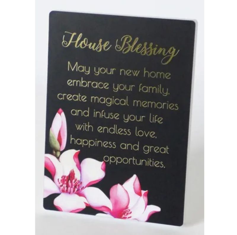 House Blessing Spring Tempo Plaque