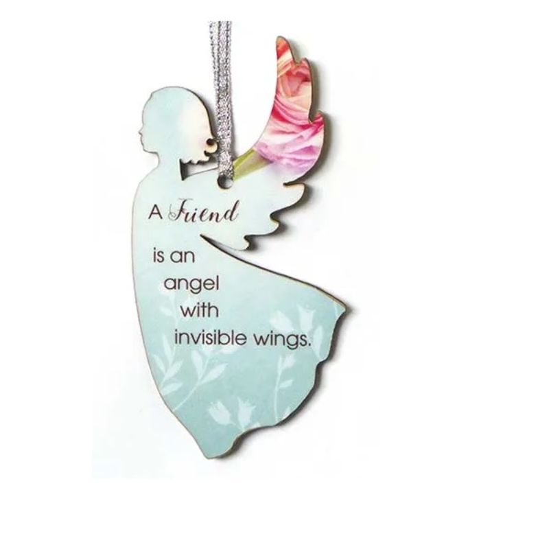 Friend Heavenly Rose Hanging Angel