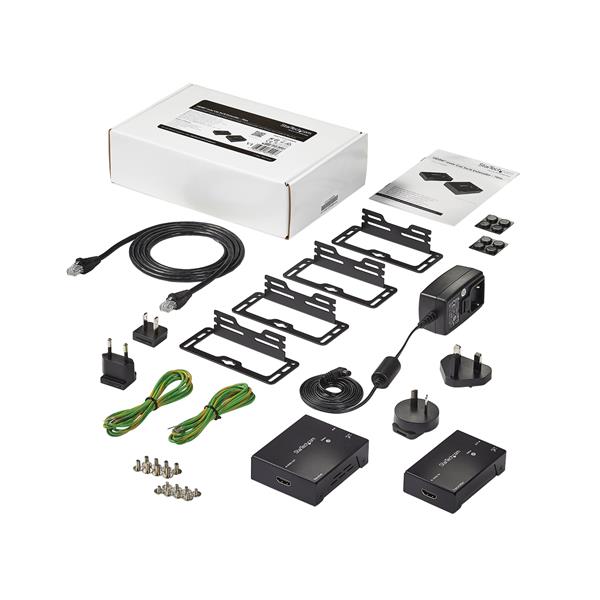 HDMI over CAT5 HDBaseT Extender - Power over Cable - Ultra HD 4K