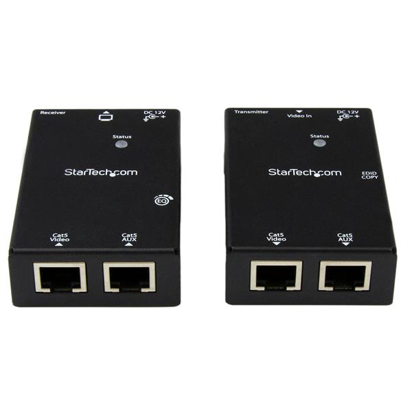 HDMI Over CAT5/CAT6 Extender with Power Over Cable - 165 ft (50m)