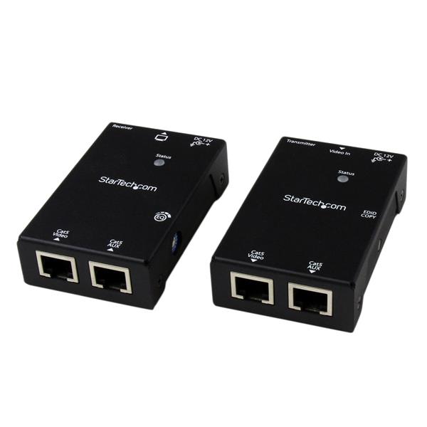 HDMI Over CAT5/CAT6 Extender with Power Over Cable - 165 ft (50m)
