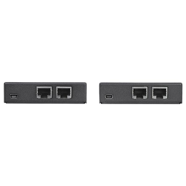 HDMI over CAT6 Extender with 4-port USB Hub - 165 ft (50m) - 1080p