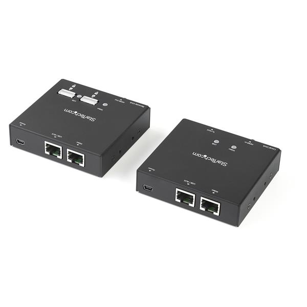 HDMI over CAT6 Extender with 4-port USB Hub - 165 ft (50m) - 1080p