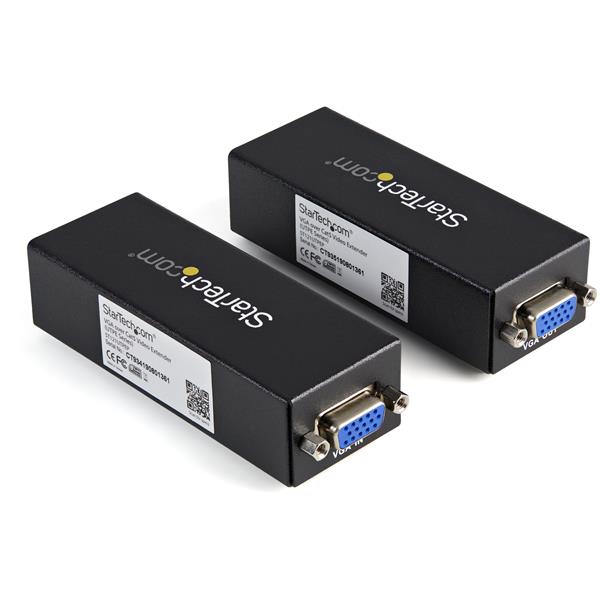 VGA to Cat 5 Monitor Extender Kit (250ft/80m) - VGA Cat5 Extender